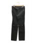 JOHN LAWRENCE SULLIVAN (ジョンローレンスサリバン) KNEE BUTTON JEANS ブラック サイズ:44：14800円