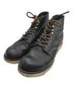 RED WINGレッドウィング）の古着「IRISH SETTER 6' ROUND-TOE」｜ブラック