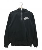 SUPREME×NIKEシュプリーム×ナイキ）の古着「Half Zip Hooded Sweatshirt」｜ブラック