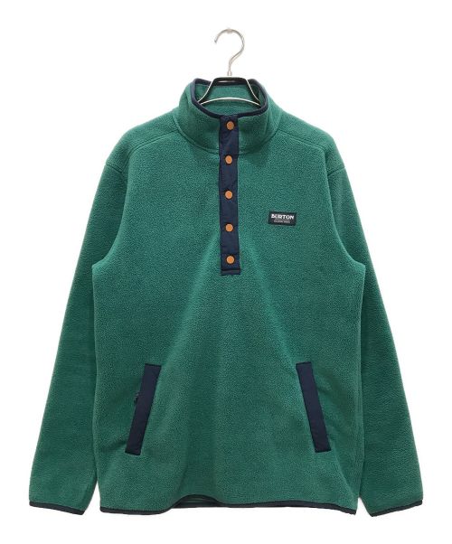 BURTON（バートン）BURTON (バートン) フリースプルオーバー グリーン サイズ:Sの古着・服飾アイテム