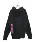 LONELY/論理 (ロンリー) TENJOTENKA YUIGADOKUSON ZIP HOODIE ブラック サイズ:L：5000円