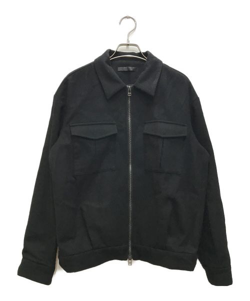 juha（ユハ）juha (ユハ) FLANO BLOUSON/フラノブルゾン ブラック サイズ:1の古着・服飾アイテム