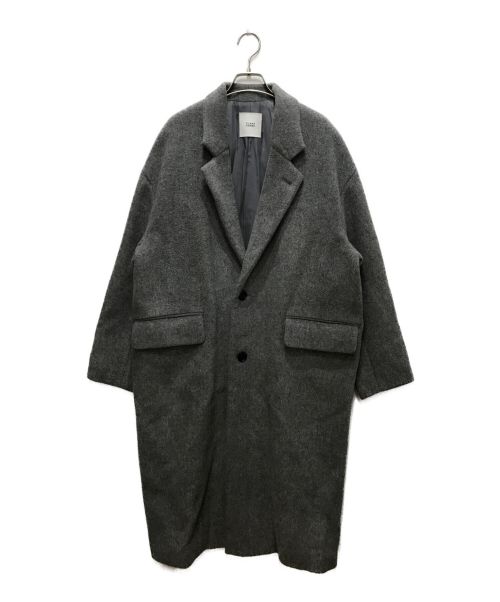 CLANE HOMME（クラネ オム）CLANE HOMME (クラネ オム) OVER CHESTER COAT グレー サイズ:1の古着・服飾アイテム