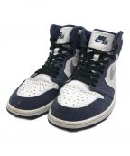 NIKEナイキ）の古着「Air Jordan 1 High OG CO.JP」｜ネイビー