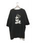 TAKAHIROMIYASHITA TheSoloIst. (タカヒロミヤシタ ザソロイスト) DISNEY (ディズニー) oversized Mickey Mouse crewneck S/S tee ブラック サイズ:46：7800円