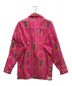 C.E (シーイー) PINK GRID ZIP SHIRT JACKET ピンク サイズ:XL：12800円