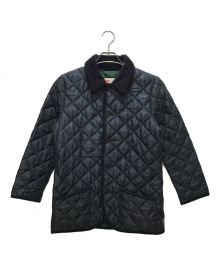 Traditional Weatherwear（トラディショナルウェザーウェア）の古着「WAVERLY キルティングジャケット」｜ネイビー