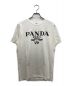 Hysteric Glamour（ヒステリックグラマー）の古着「PANDA MANIA プリント Tシャツ」｜ホワイト