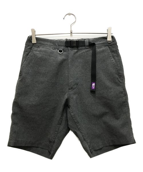 THE NORTHFACE PURPLELABEL（ザ・ノースフェイス パープルレーベル）THE NORTHFACE PURPLELABEL (ザ・ノースフェイス パープルレーベル) TROPICAL FILED SHORTS：ﾄﾛﾋﾟｶﾙﾌｨｰﾙﾄﾞｼｮｰﾂ グレー サイズ:30の古着・服飾アイテム