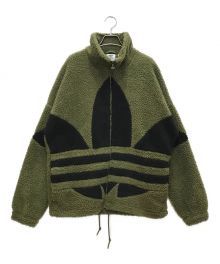 adidas Originals（アディダスオリジナル）の古着「SHERPA JACKET FOCUS/シェルパ ジャケット フォーカス」｜オリーブ