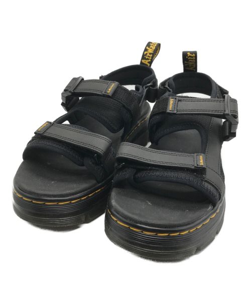 Dr.Martens（ドクターマーチン）Dr.Martens (ドクターマーチン) ベルトストラップサンダル ブラック サイズ:UK8の古着・服飾アイテム