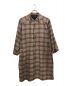 flagstuff（フラグスタフ）の古着「ORIGINAL CHECK LONG COAT」｜パープル