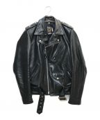 Schottショット）の古着「HORSEHIDE ONESTAR TALL」｜ブラック