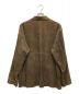 YOKE (ヨーク) SUEDE OUT-OFF SHIRTS JACKET ブラウン サイズ:3：22800円