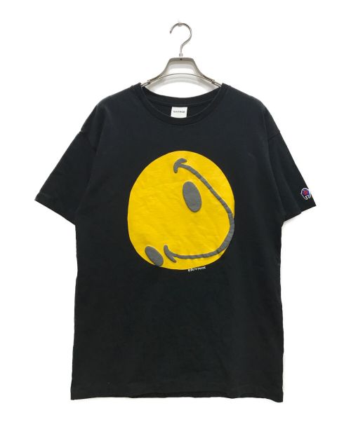 READYMADE（レディメイド）READYMADE (レディメイド) COLLAPSED FACE T-SHIRT ブラック サイズ:Lの古着・服飾アイテム