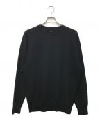 Yonetomi NEW BASICヨネトミニューベーシック）の古着「CASHMERE KNIT P/O」｜ブラック