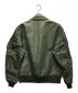 AVIREX (アヴィレックス) FLIGHT JACKET TOP GUN DUST DEVILS オリーブ サイズ:XL：14000円