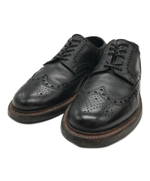 Crockett & Jones（クロケット＆ジョーンズ）Crockett & Jones (クロケット＆ジョーンズ) BANGOR ウィングチップシューズ ブラック サイズ:61/2の古着・服飾アイテム