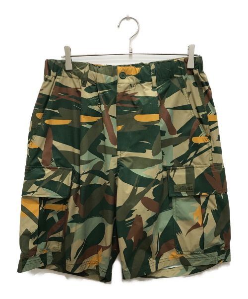 WILD THINGS（ワイルドシングス）WILD THINGS (ワイルドシングス) グレインリップカーゴショーツ/GRAIN RIP CARGO SHORTS オリーブ サイズ:Lの古着・服飾アイテム