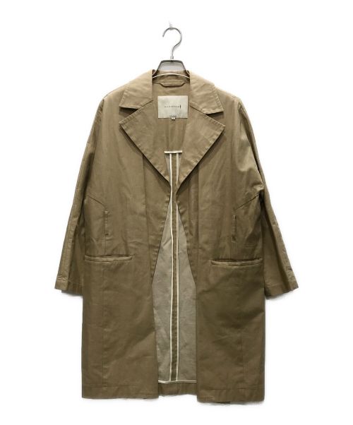 MACKINTOSH（マッキントッシュ）MACKINTOSH (マッキントッシュ) ベルテッドリネンコート ベージュ サイズ:36の古着・服飾アイテム