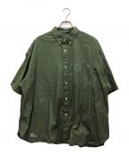 FreshServiceフレッシュサービス）の古着「UTILITY S/S B.D SHIRT ユーティリティS/Sボタンダウンシャツ」｜グリーン