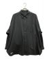 FreshService（フレッシュサービス）の古着「WOOLY CLOTH REGULAR COLLAR SHIRT」｜グレー