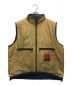 中古・古着 KEBOZ (ケボズ) NANGA (ナンガ) REVERSIBLE DOWN VEST ネイビーベージュ サイズ:L：11800円