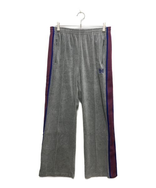 Needles（ニードルズ）Needles (ニードルス) KEBOZ (ケボズ) VELOUR TRACK PANT グレー サイズ:Mの古着・服飾アイテム