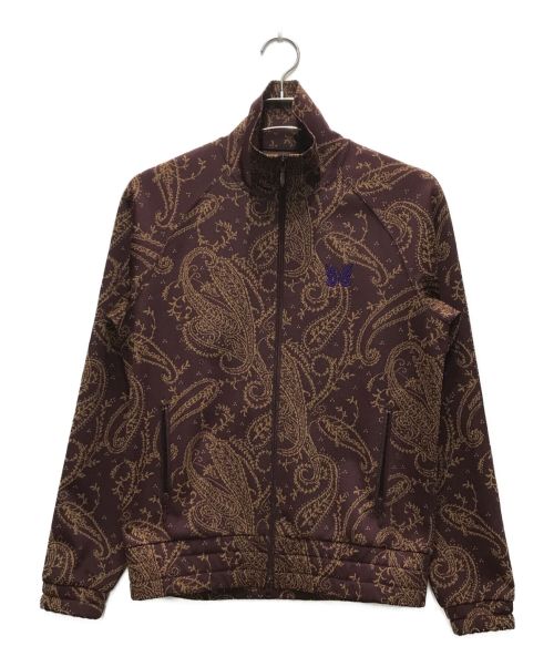 Needles（ニードルズ）Needles (ニードルス) Track Jacket poly JQ Paisley ボルドー サイズ:XSの古着・服飾アイテム