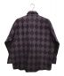 SHAREEF (シャリーフ) DIA JQ L/S SHIRTS パープル×グレー サイズ:1：5800円