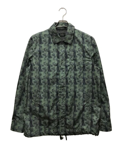 UNDERCOVER（アンダーカバー）UNDERCOVER (アンダーカバー) モザイク コーチジャケット オリーブ サイズ:3の古着・服飾アイテム