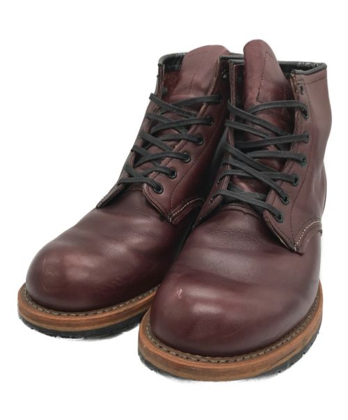 RED WING（レッドウィング）RED WING (レッドウィング) ベックマン 7ホールブーツ ブラックチェリー サイズ:9Dの古着・服飾アイテム