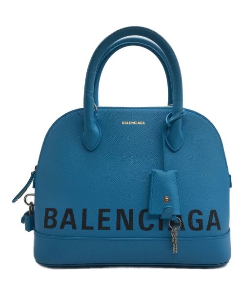 BALENCIAGA（バレンシアガ）BALENCIAGA (バレンシアガ) ヴィルトップハンドルS ブルーの古着・服飾アイテム