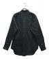 leno (リノ) BUTTON DOWN SHIRT グリーン×ネイビー サイズ:1 未使用品：9800円