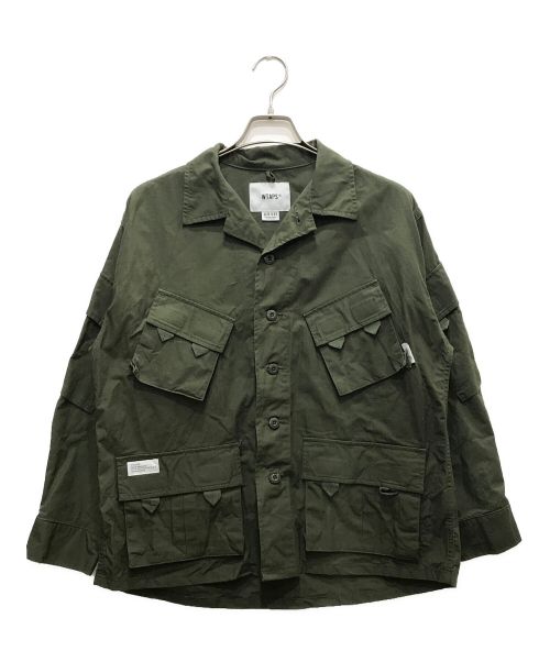 WTAPS（ダブルタップス）WTAPS (ダブルタップス) MODULAR  LS  COTTON RIPSTOP カーキ サイズ:01の古着・服飾アイテム