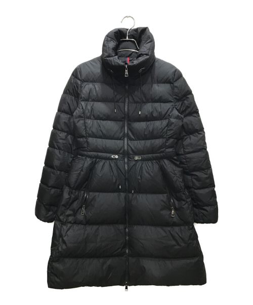 MONCLER（モンクレール）MONCLER (モンクレール) MALBAN ダウンコート ブラックの古着・服飾アイテム