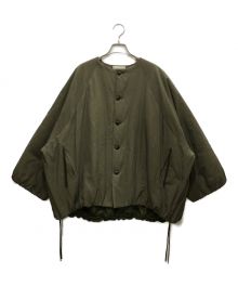 ARGUE（アーギュ）の古着「COTTON NYLON OVER DOWN BLOUSON」｜カーキ