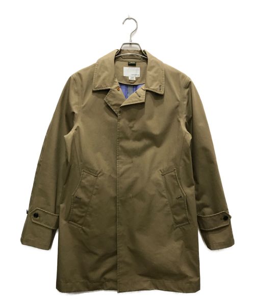 nanamica（ナナミカ）nanamica (ナナミカ) GORE-TEX SOUTIEN COLLAR COAT ベージュ サイズ:Mの古着・服飾アイテム