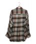 Graphpaper (グラフペーパー) Viscose Check Oversized B.D. Shirt レッド サイズ:FREE：12800円