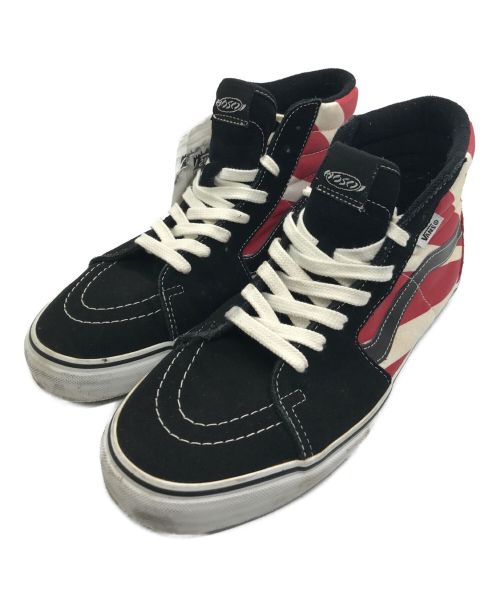 VANS（バンズ）VANS (バンズ) HOSOI (ホソイ) ハイカットスニーカー レッド サイズ:27.5の古着・服飾アイテム