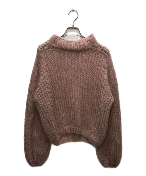 Maiami（マイアミ）Maiami (マイアミ) Mohair New Pullover ピンク サイズ:S/Mの古着・服飾アイテム