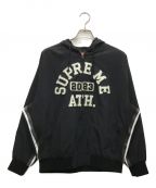 SUPREMEシュプリーム）の古着「Applique Hooded Track Jacket」｜ブラック