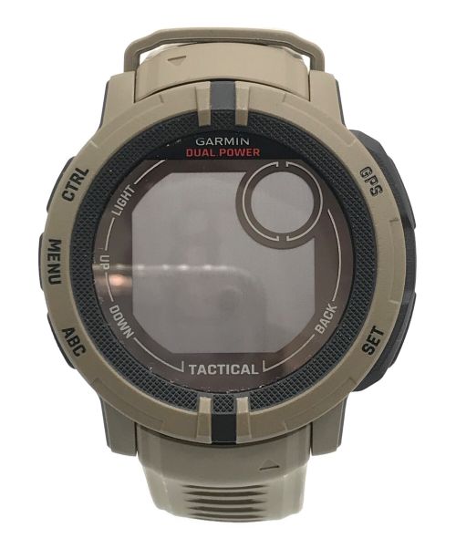 GARMIN（ガーミン）GARMIN (ガーミン) Instinct 2 DUAL POWER TACTICAL カーキの古着・服飾アイテム