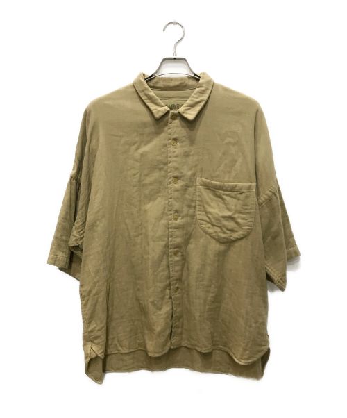 Aquarock（アクアロック）Aquarock (アクアロック) SHORT SLEEVED SHIRT/ショートスリーブシャツ ベージュ サイズ:Fの古着・服飾アイテム