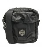 STONE ISLANDストーンアイランド）の古着「GARMENT DYED BUMBAG」｜ブラック