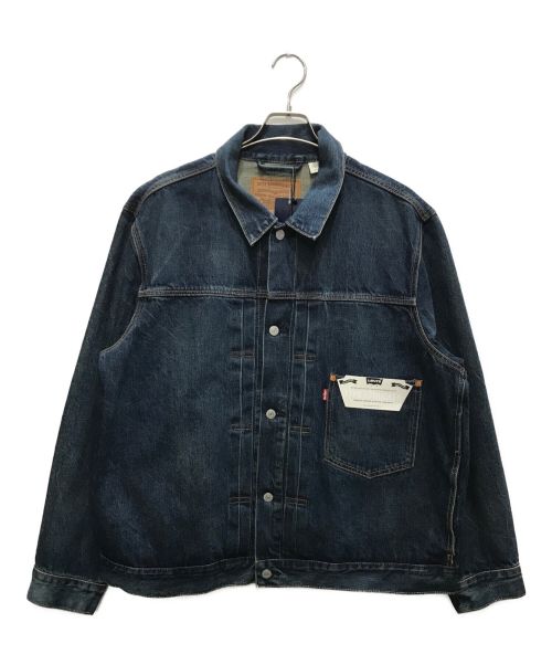 LEVI'S（リーバイス）LEVI'S (リーバイス) EDIFICE (エディフィス) 30th 別注 Type 1 トラッカージャケット インディゴ サイズ:XL 未使用品の古着・服飾アイテム