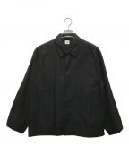 BLURHMSブラームス）の古着「SUPER LIGHT MOLESKIN WORK JACKET」｜ブラック