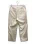 BLURHMS (ブラームス) Cotton Satin Baker Pants アイボリー サイズ:3：12800円