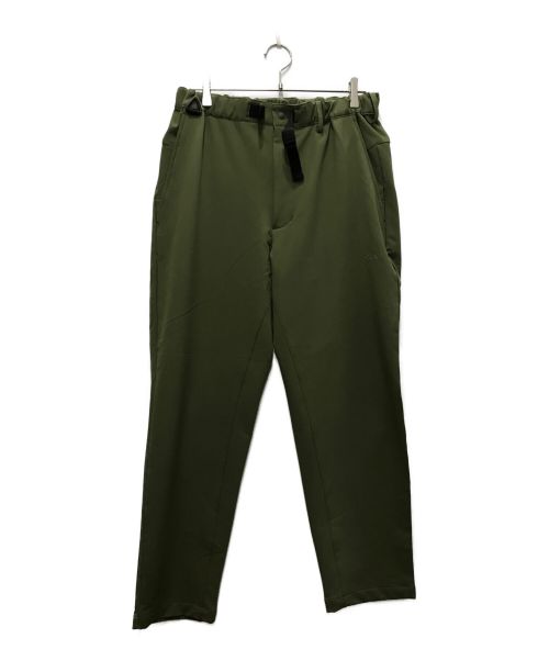 NANGA（ナンガ）NANGA (ナンガ) SOFT SHELL STRETCH PANTS オリーブ サイズ:Mの古着・服飾アイテム