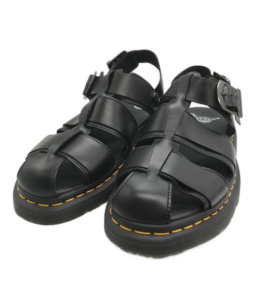 Dr.Martens（ドクターマーチン）Dr.Martens (ドクターマーチン) KASSION グルカサンダル ブラック サイズ:UK8の古着・服飾アイテム